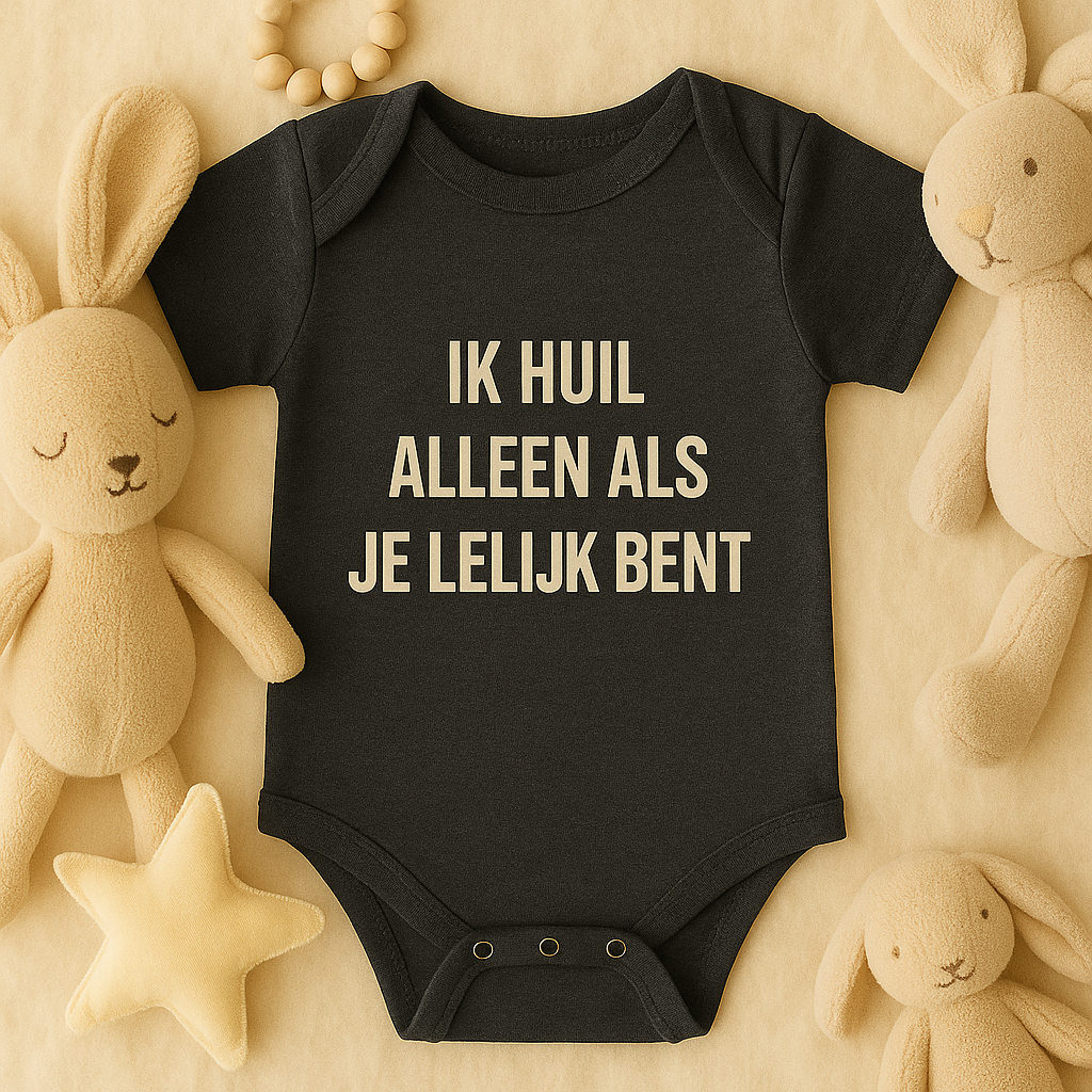 Ik huil alleen als je lelijk bent - romper