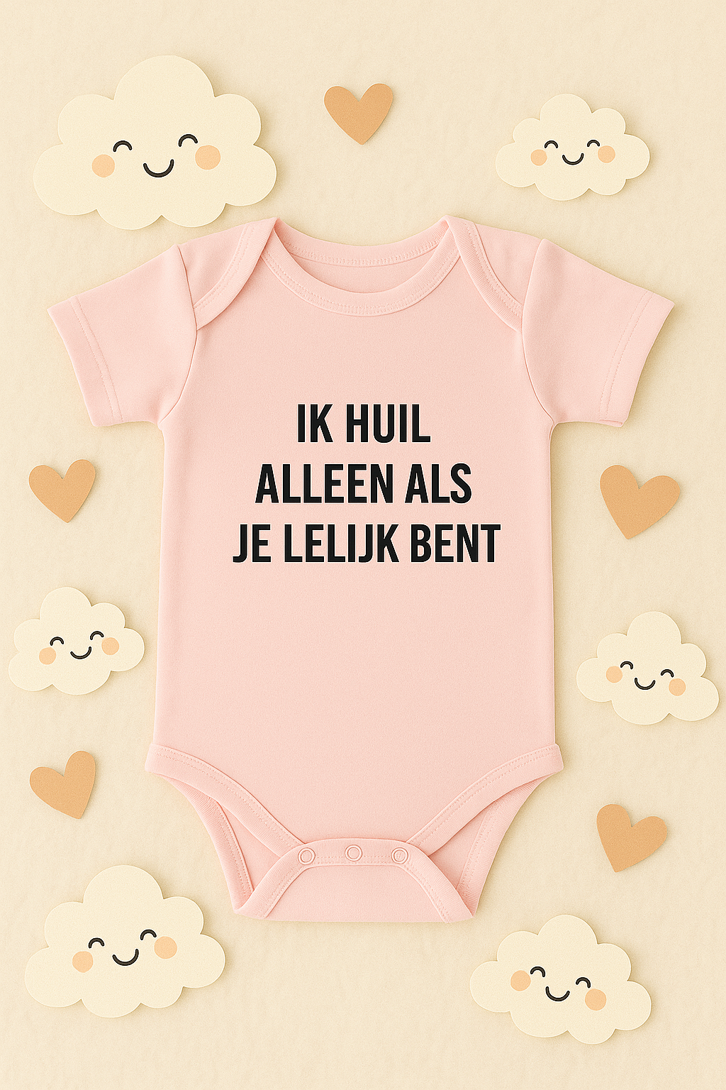 Ik huil alleen als je lelijk bent - romper