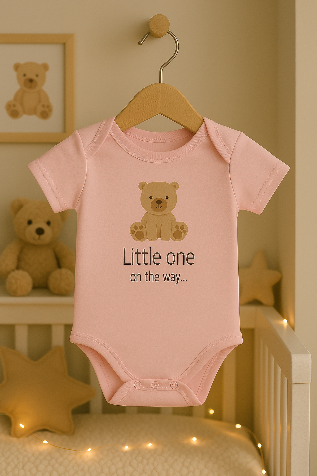Little one on the way - romper