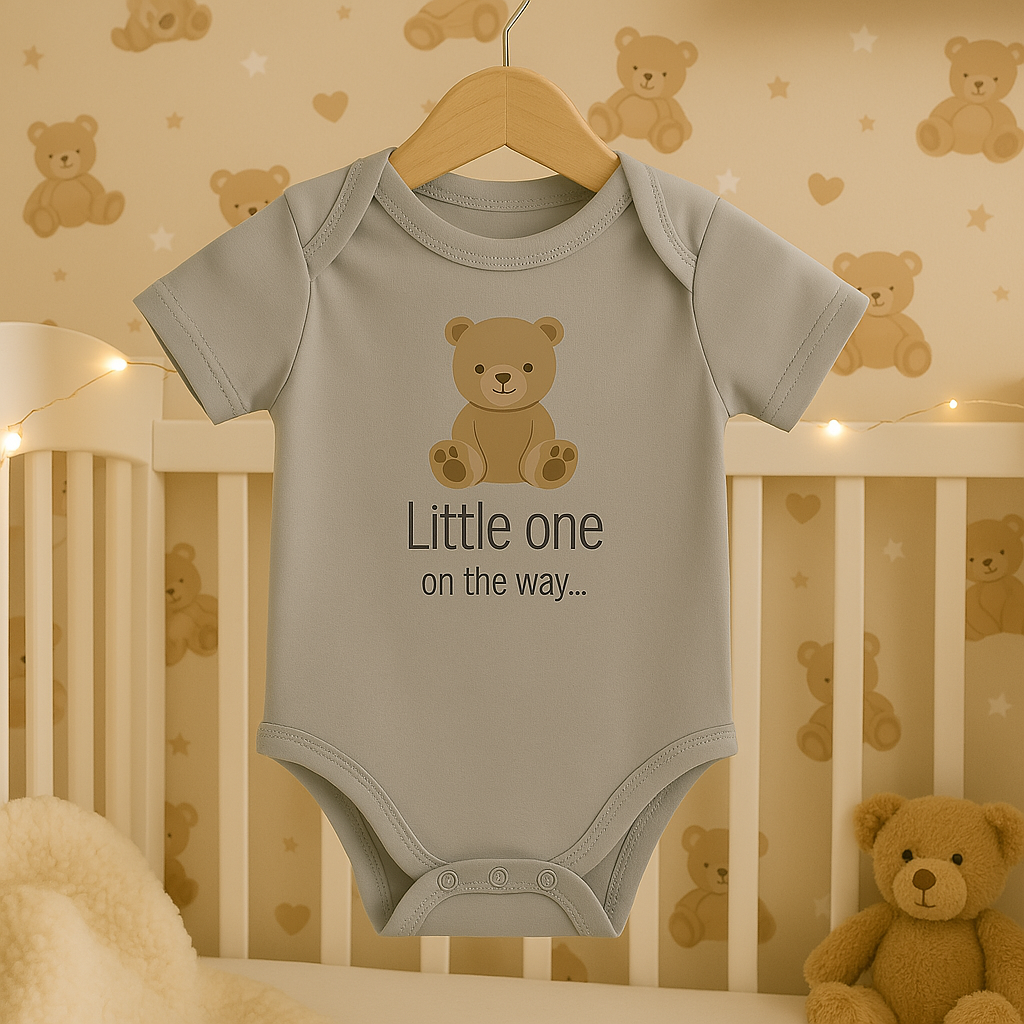 Little one on the way - romper