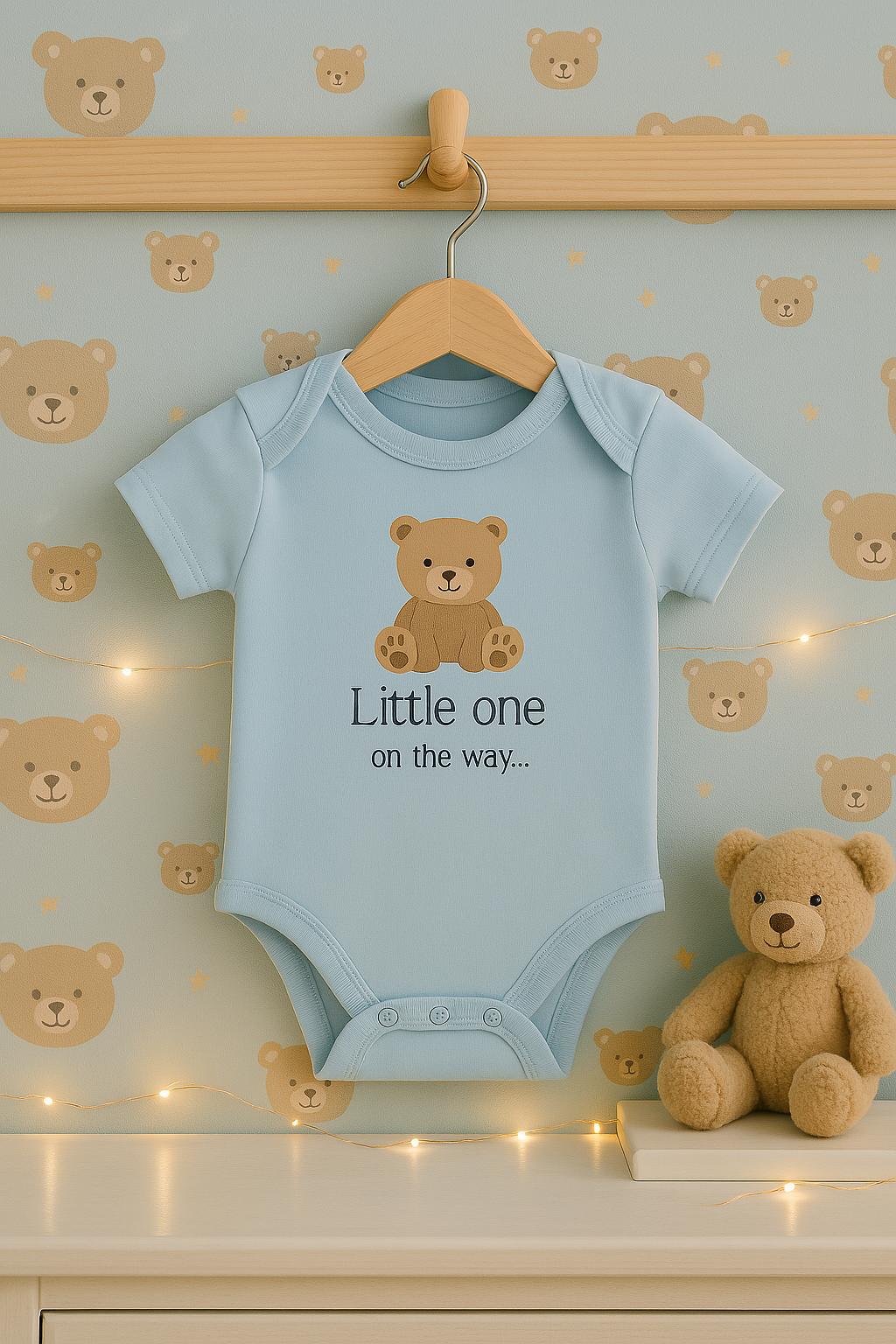 Little one on the way - romper