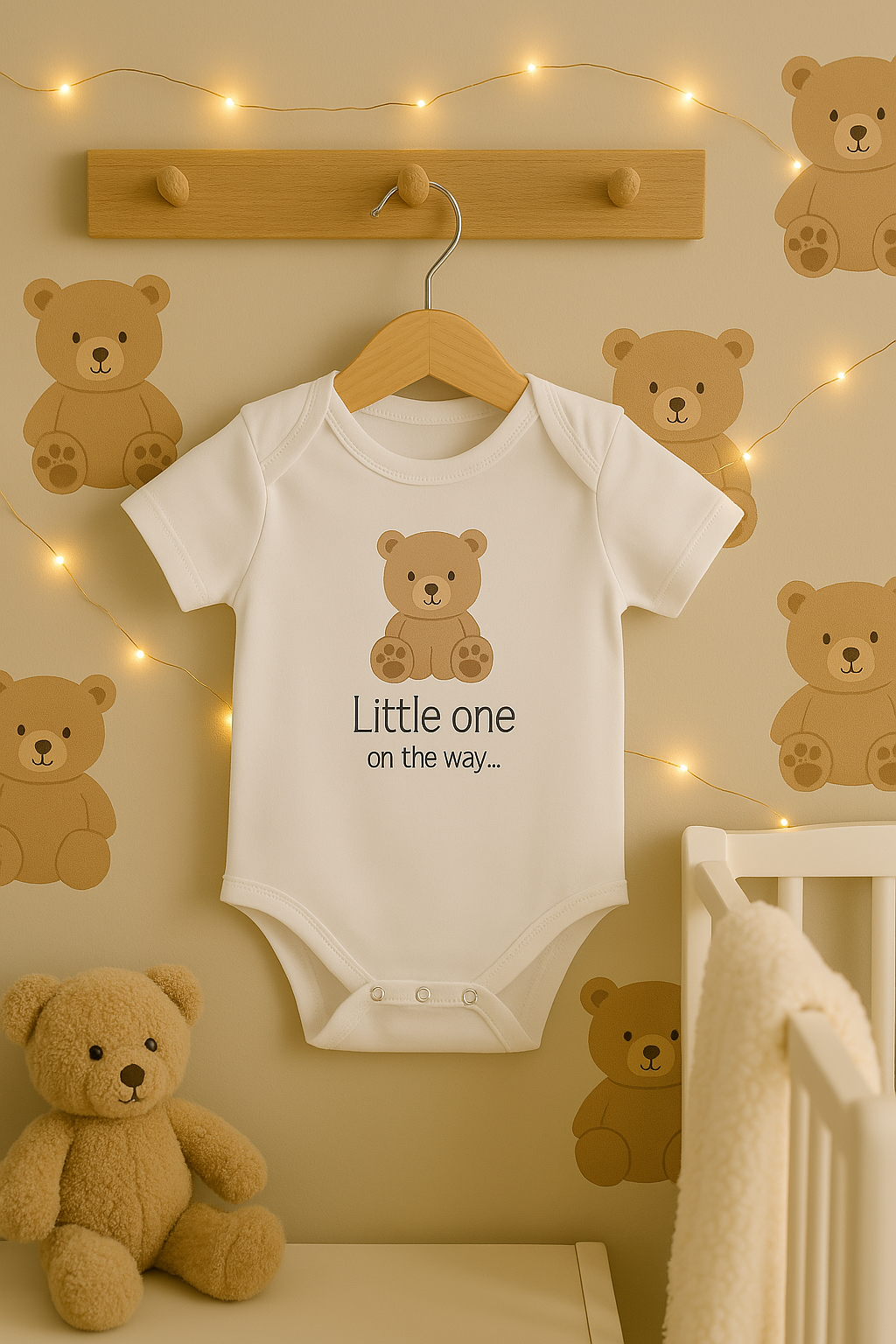 Little one on the way - romper