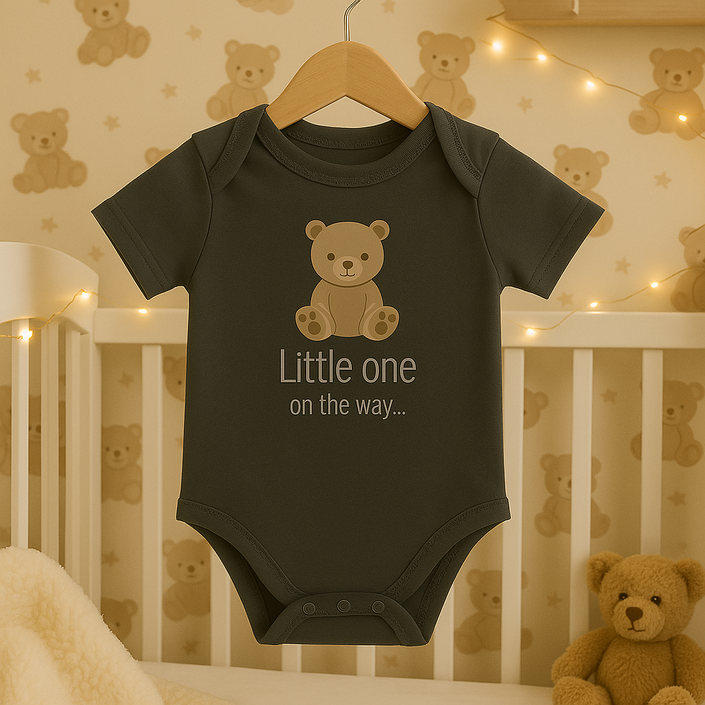 Little one on the way - romper