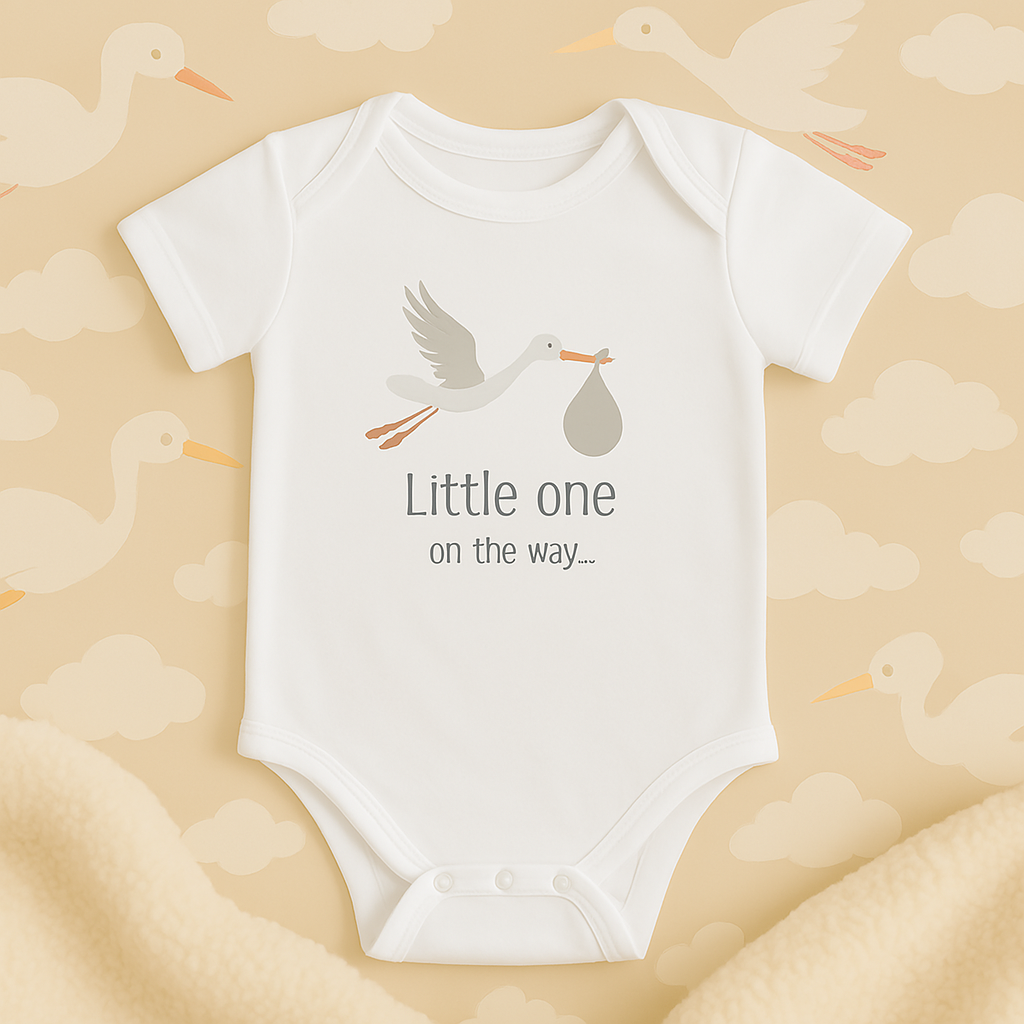 Little one on the way - romper