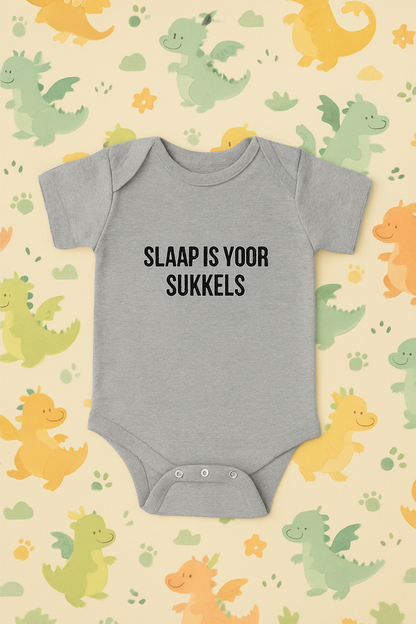 Slaap is voor sukkels - romper
