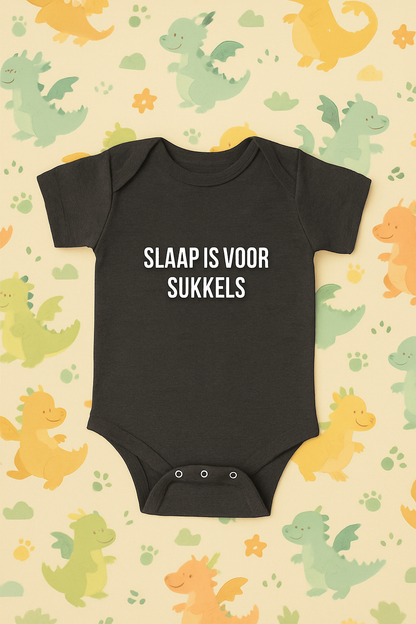 Slaap is voor sukkels - romper