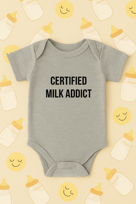 Certified Milk Addict - romper