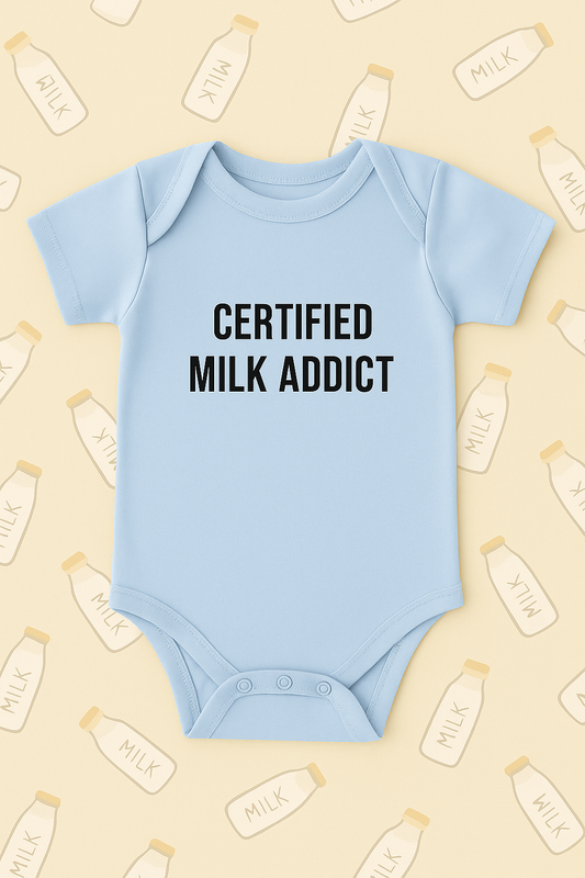 Certified Milk Addict - romper