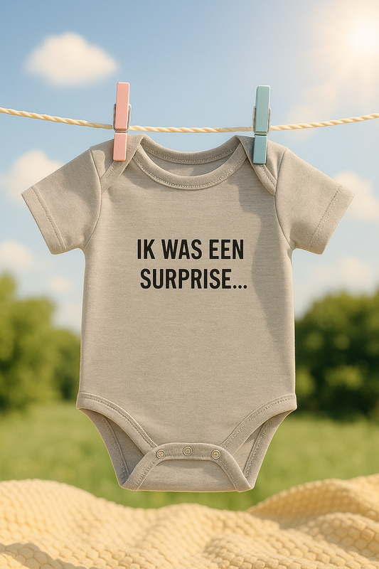 Ik was een surprise… - romper