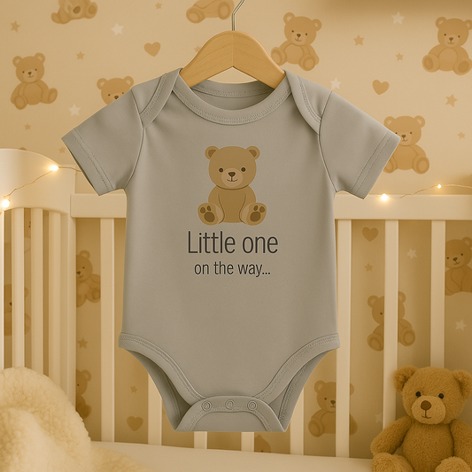 Little one on the way - romper