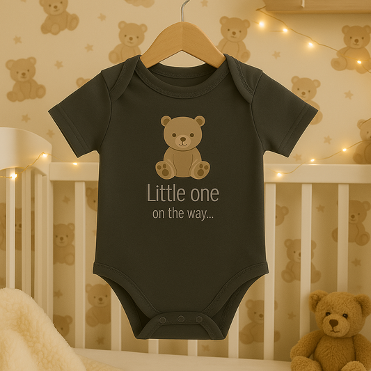 Little one on the way - romper