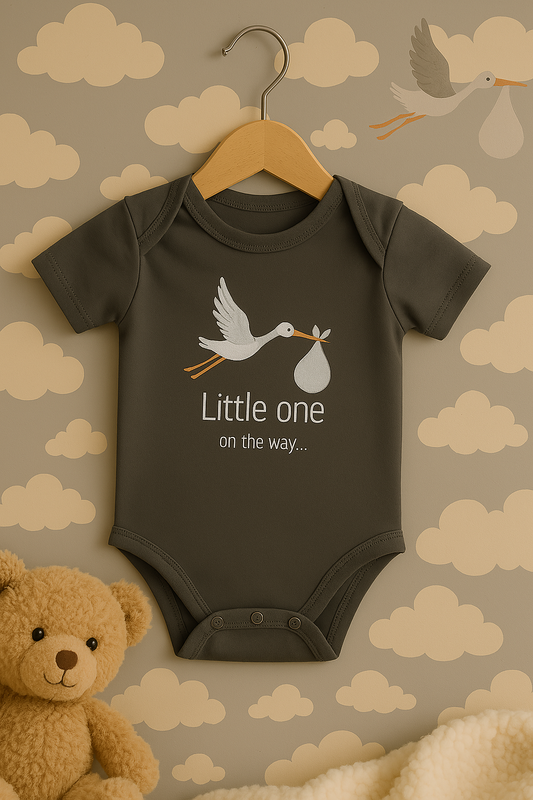Little one on the way - romper