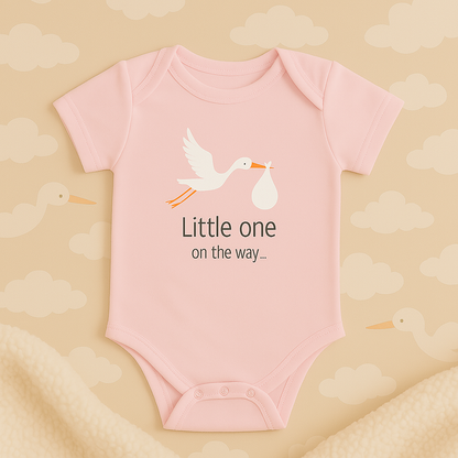 Little one on the way - romper