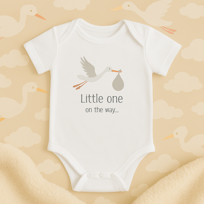 Little one on the way - romper